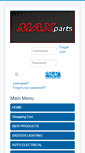 Mobile Screenshot of maxparts.biz